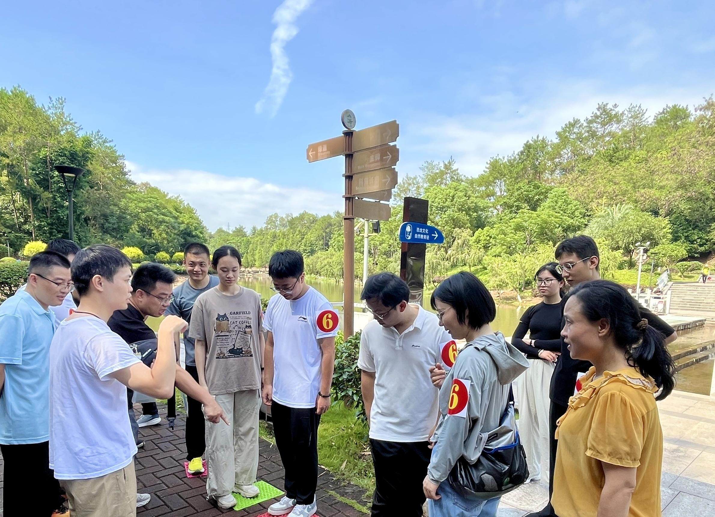 全民健身蔚, 热力开跑